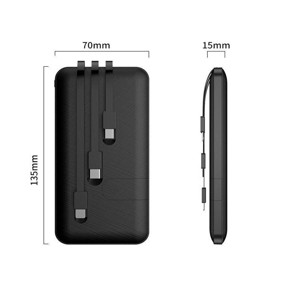 Power Bank 9000000Mah Fast Charger Pack USB External Battery for Mobile Phone