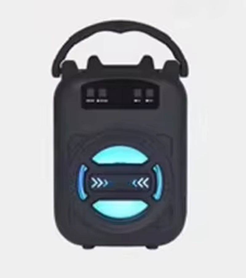 500Mah Bluetooth Speaker Sound Box High Power Bluetooth Speakers TF Udisk Karaoke Handheld Sound Subwoofers for Dancing