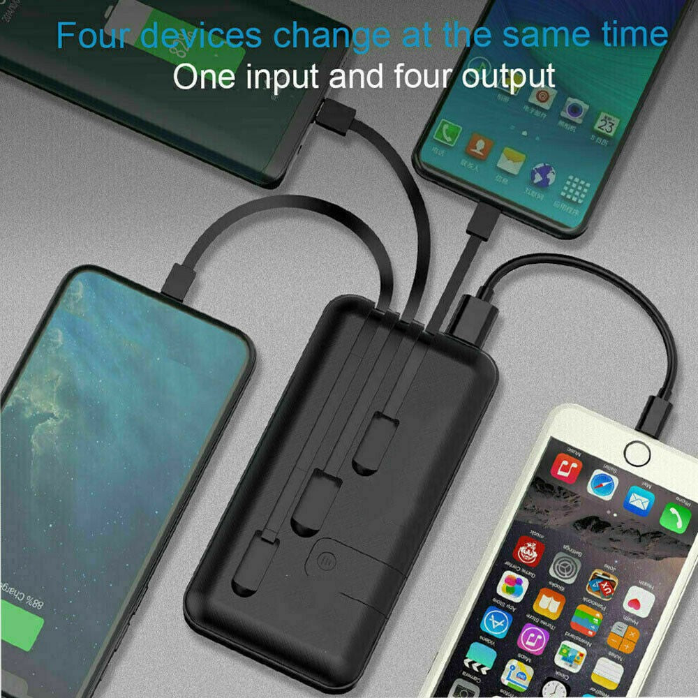 Power Bank 9000000Mah Fast Charger Pack USB External Battery for Mobile Phone