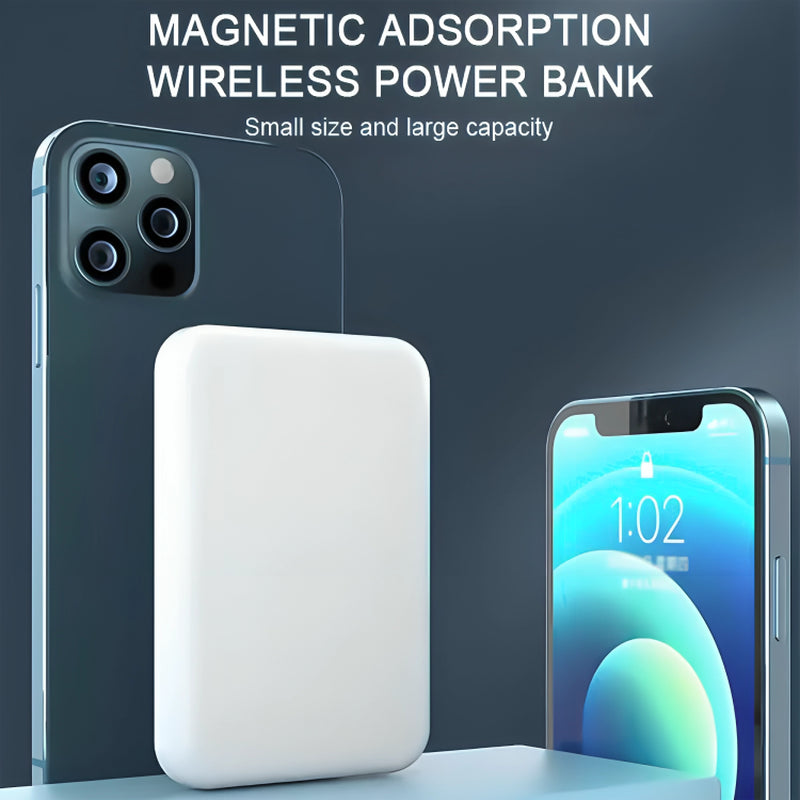 10000Mah Power Bank Magnetic USB Fast Charger Battery Pack for Iphone UK